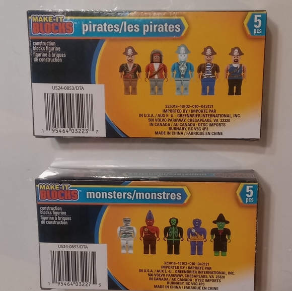 Make It Blocks Lego Monsters Spacemen Superheroes Wizards Figures Set lo… - Picture 9 of 11